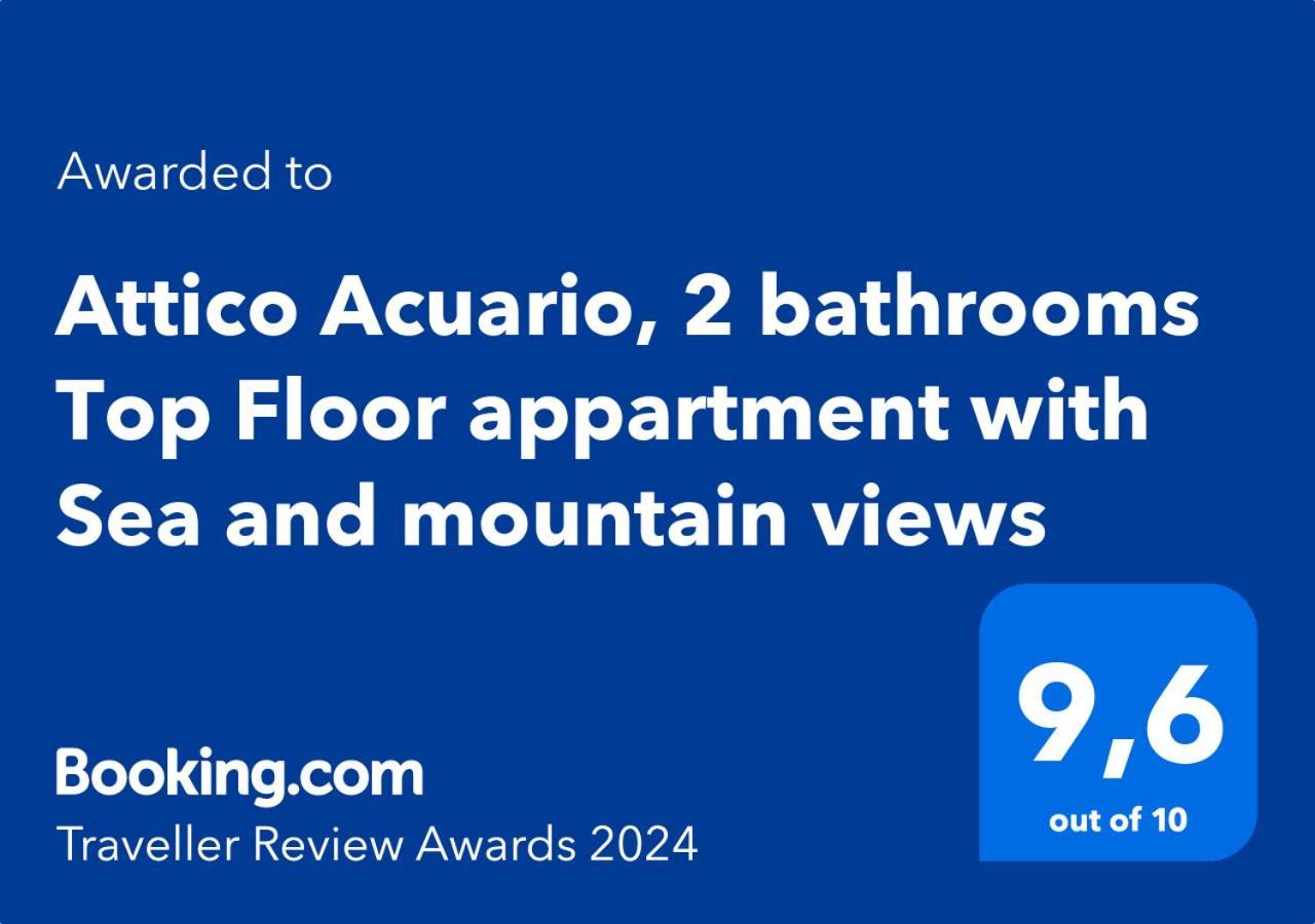 Attico Acuario, 2 Bathrooms Top Floor Appartment With Sea And Mountain Views เบนัลมาเดนา ภายนอก รูปภาพ